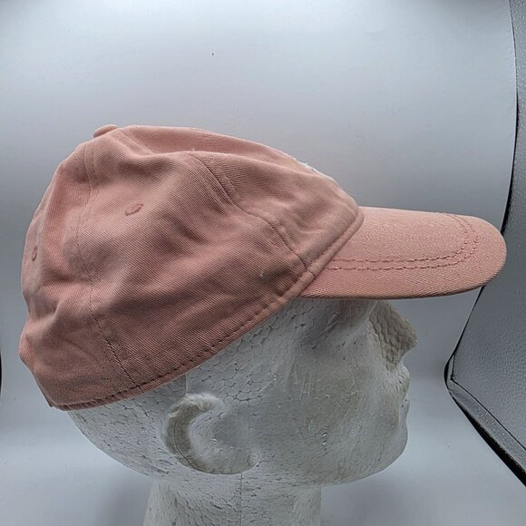 Roxy Next Level Womens Pink Palm Tree Baseball Cap Casual Embroidered Hat - Picture 4 of 9